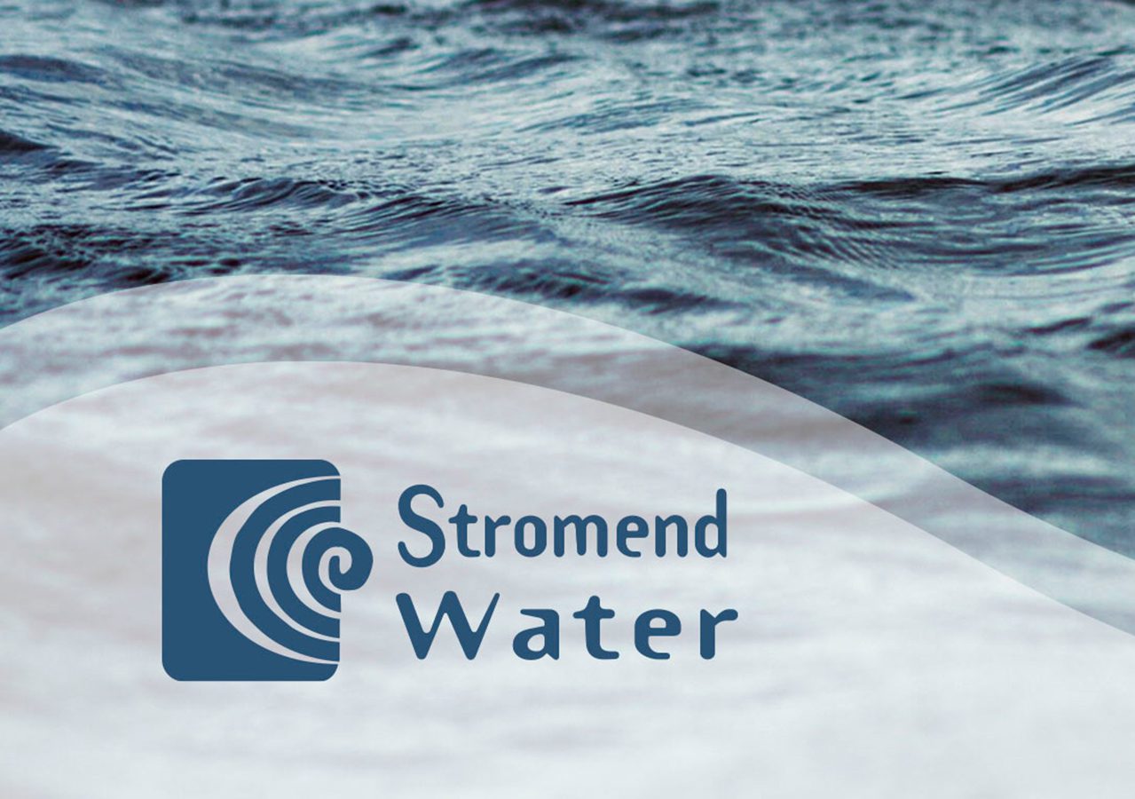 conception du logo-stromend-water
